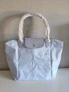 Torebka Longchamp Rozmiar L Baby Blue Niebieski Błękitny 