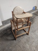 Stolik, krzesełko dziecięce do karmienia i zabawy, rozkładane