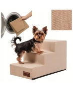 SCHODKI DLA PSA Schody dla psów kotów Rampa Antypoślizgowa, 3 stopnie 30 cm