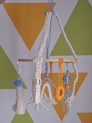 Ręcznie robiona karuzela dla dziecka