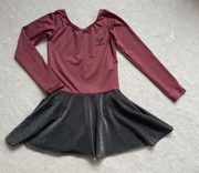 Hummel strój sukienka body tańce akrobatyka gimnastyka trening 128 8l