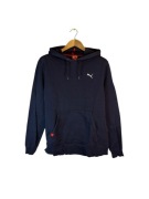 Bluza z kapturem Puma granatowa logo xl
