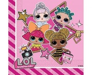 Serwetki papierowe L.O.L. SURPRISE 20 szt