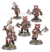 5x BLOOD WARRIORS AOS WARHAMMER BLADES OF KHORNE RAMKI
