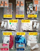 szybkozłączki typu Wago złączki końcowe szybkozłączki na kabel (ZESTAW) 