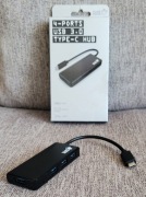 Hub USB-C - 4 x USB 3.0 (5Gbps) (JAK NOWY) 