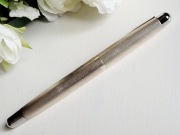 Pióro wieczne srebro 925, stalówka M, konwerter Faber-Castell