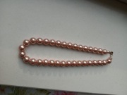 Korale różowe perły Jablonex