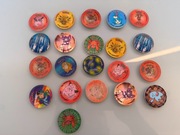 Pokemon Tazo Zestaw 3 Jenny, zappery 3d 21 Szuk