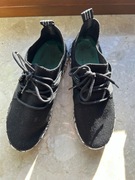 Adidasy sneakersy biało czarne miękkie materiałowe Emu Australia 39