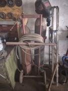 Wózek spawalniczy z butlami- starszy typ