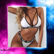 B34/Seksowny zestaw bielizny damskiej Kolor Biały HIT