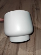 Osłonka doniczki ceramiczna biała 