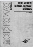 Instrukcja napraw wsk M06 B3, M 21 W1, M 21W2
