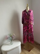 Nowa sukienka z Włoch z jedwabiem 