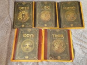 Odyn, Thor, Loki - sagi nordyckie, zestaw 5 książek