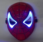 Maska LED Marvel Spider Man dla dzieci cosplay