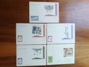 Kartki pocztowe 200 lat Teatru Narodowego 1765 - 1965 5 x kartka pocztowa 