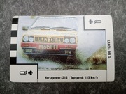 KARTY do gry kolekcjonerskie  - SUPER CARS - LANCIA DELTA