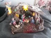 Szopka Bożonarodzeniowa LED Heitronic 39585 | Figurki + Światło