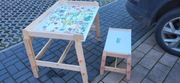Dziecięce biurko z taboretem 