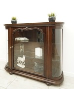 Zabytkowa witryna w stylu chippendale z lat 40-tych. Po renowacji.