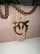 Oryginalna torebka Pinko pudrowy róż 