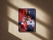 Lewandowski i Szczesny obraz, plakat A3, koszulka Fc Barcelona