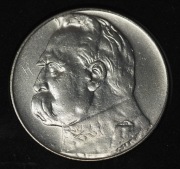 10 złotych Józef Piłsudski 1935, Polska, II RP, Y# 29