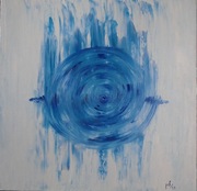 Abstrakcja 80,obraz olejny