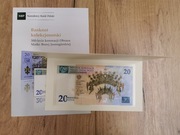 20zł 300-lecie koronacji obrazu Matki Bożej Jasnogórskiej - banknot 2017r.