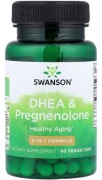 DHEA Swanson 25 mg & Pregnolone 100 mg 60kap