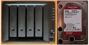 Serwer Synology NAS DS918+, HDD 3x4TB WD40EFRX Red