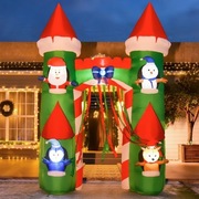 Brama Bożonarodzeniowa Łuk świąteczna dekoracja LED ozdoba do ogrodu