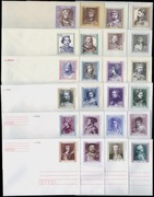 POCZET KROLOW KOMPLET 24 KOPERT POCZTOWE   350 ZLOTYCH RZADKOSC