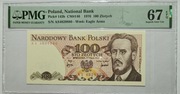 100 zł 1976 AS PMG 67 UNC 