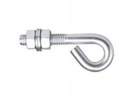 Śruba mocująca M8 z oczkiem do ogrodzenia 