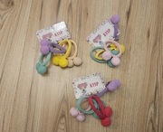 Gumki do włosów, różne kolory