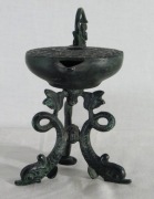 Lampa oliwna. Brąz. 