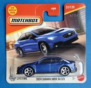 Matchbox 2024 Subaru WRX S4 STI jak Hot Wheels