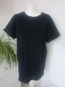 H&M Divided czarna koszulka t-shirt bawełniany r M