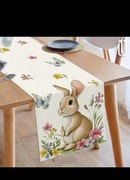 Bieżnik Wielkanocny 40x140 Wiosna Wielkanoc