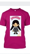 T-shirt Premium Wednesday Addams Toca Boca
