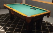 Stół Bilardowy, lite drewno płyta kamienna, nakładka do pin-ponga  ZAMIANA