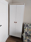 Szafa Oviedo 2d biała 205 x 80 stan bardzo dobry 