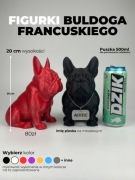Figurka Buldog Francuski + opcjonalnie personalizacja