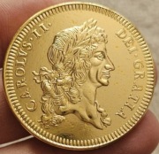 Stara moneta Angielska 1672