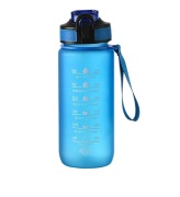 BUTELKA NA WODĘ BIDON Z MIARKĄ Z PODZIAŁKĄ 700ml 0.7L