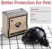 Kask dla psa lub kota - rozmiar S