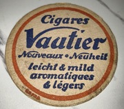 Bardzo stara reklama papierosów Vautier 